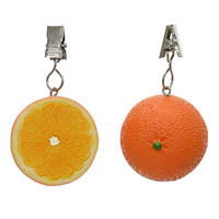 Greutate Fixare Față De Masă   - portocaliu, Basics, plastic (5/5/3cm)