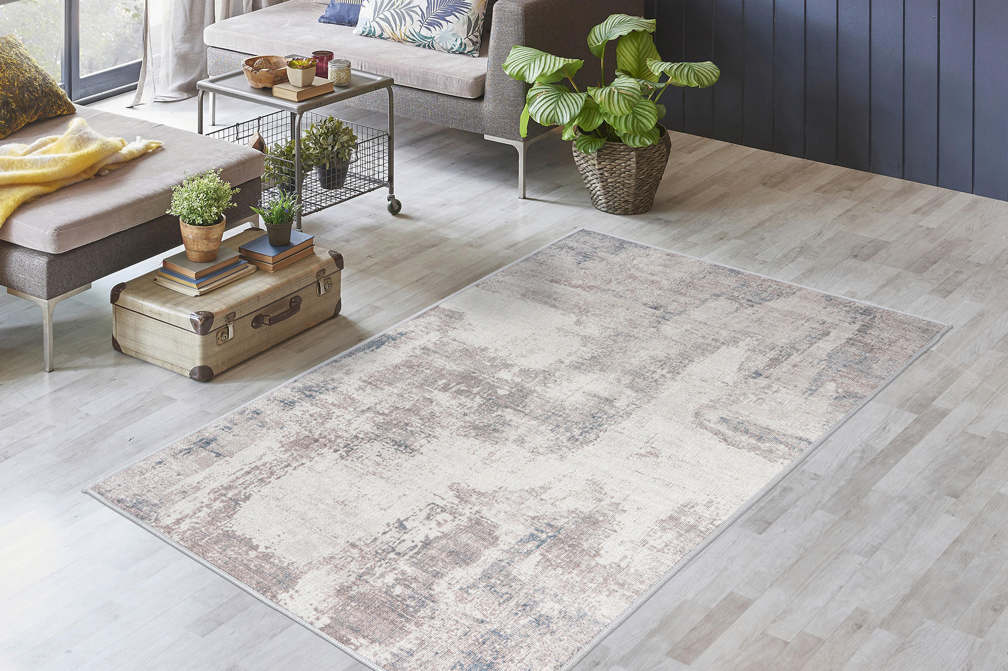FLACHWEBETEPPICH 120/170 cm Magia 525 Beige Beige  - Beige, KONVENTIONELL, Textil (120/170cm)