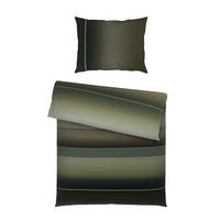 BETTWÄSCHE Charlottesville Satin 140/200 cm  - Grün, Basics, Textil (140/200cm) - Novel