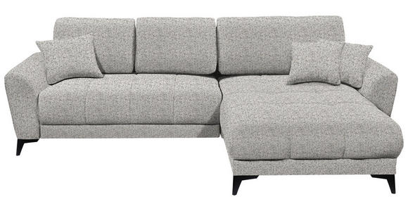 ECKSOFA  in Webstoff Greige  - Greige/Hellgrau, MODERN, Kunststoff/Textil (281/189cm) - Carryhome