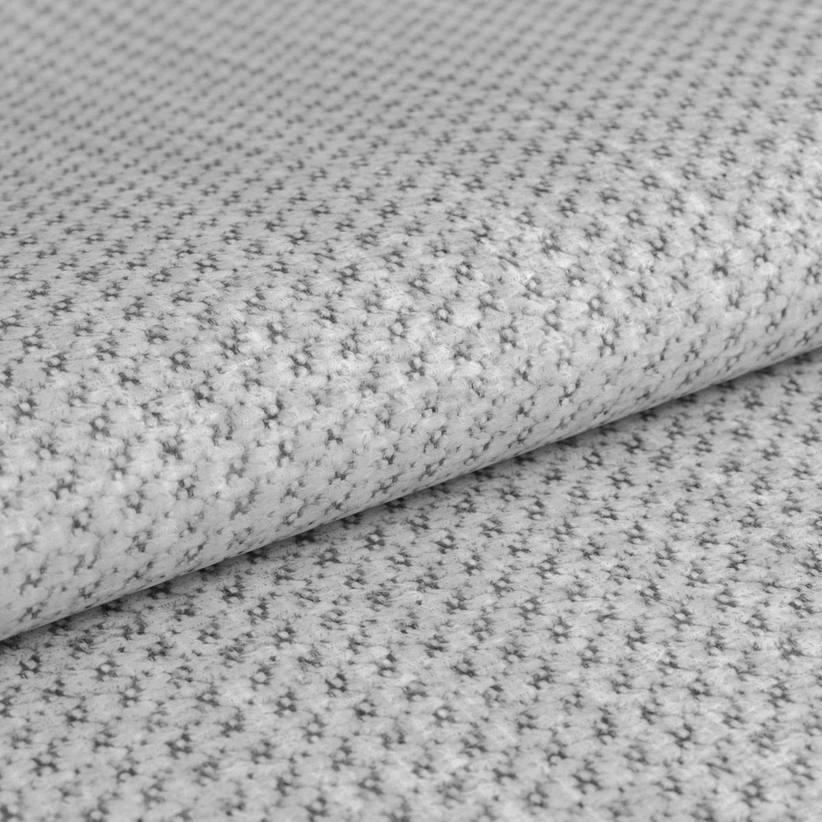 ECKSOFA MAURO Grau Flachgewebe  - Schwarz/Grau, Trend, Textil/Metall (290/175cm) - MID.YOU