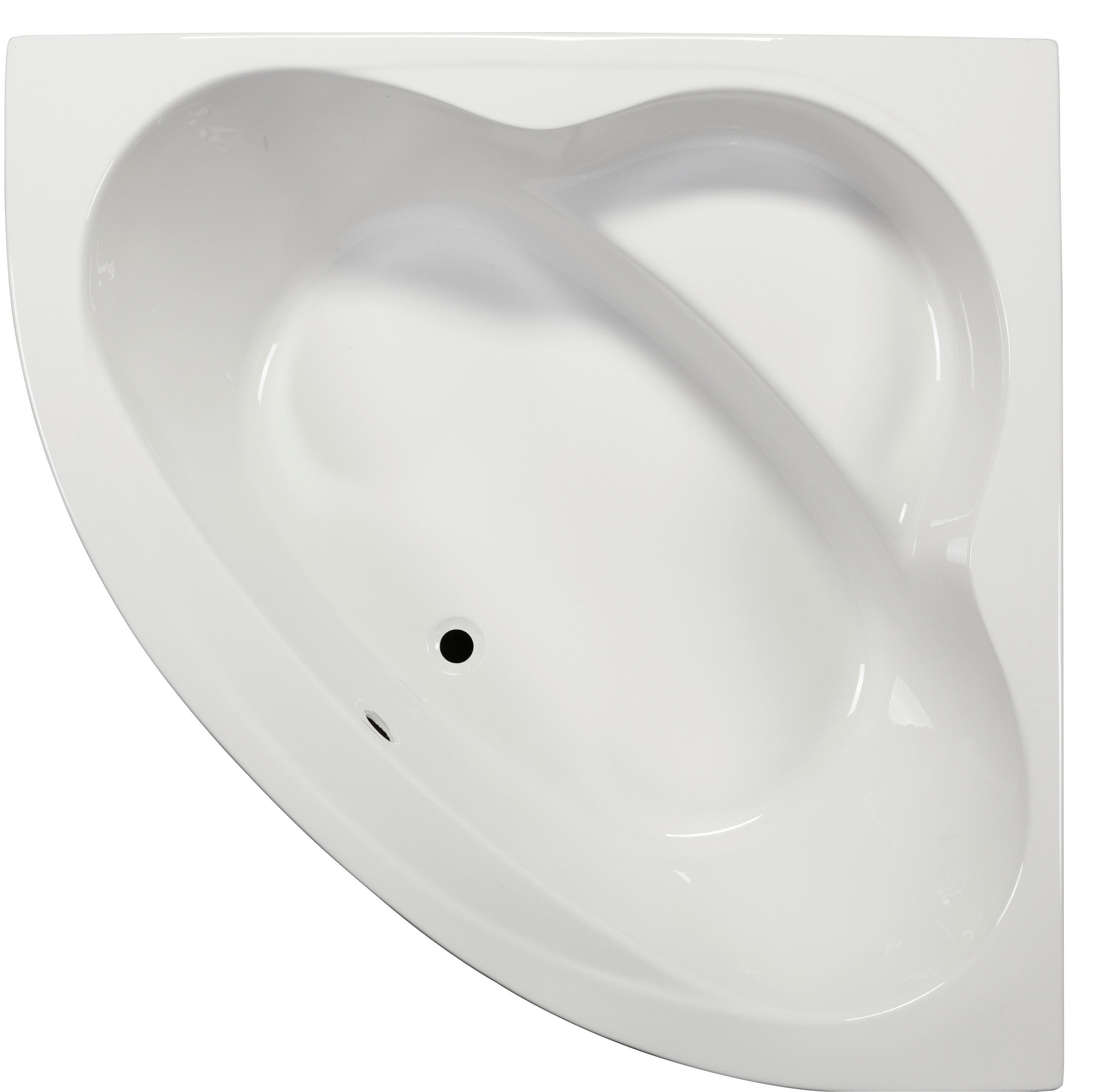 Eckbadewanne Menorca 140x140 cm Acryl mit Schürze