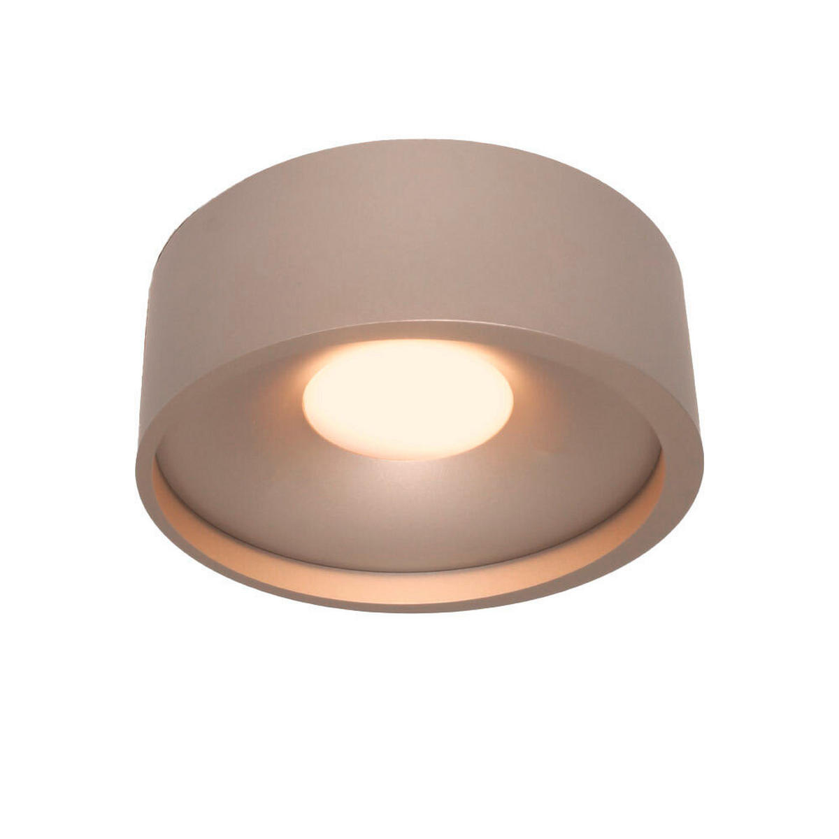 LED-DECKENLEUCHTE  14/5 cm    - Champagner, Design, Metall (14/5cm)