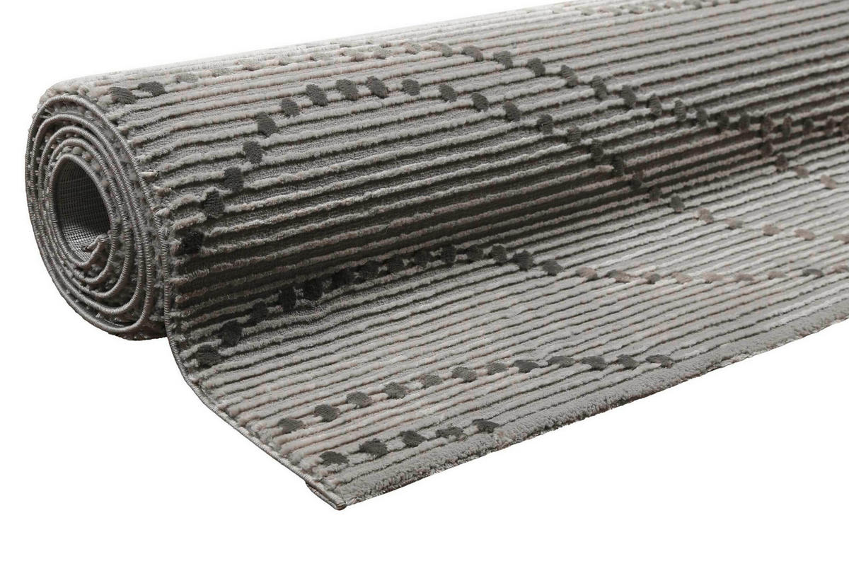 FLACHWEBETEPPICH 160/225 cm Esprit Grau  - Grau, Basics, Textil (160/225cm) - Esprit