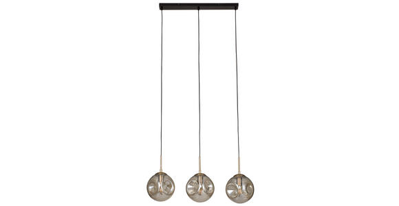 HÄNGELEUCHTE 76/20/150 cm - Champagner, Design, Glas/Metall (76/20/150cm) - Dieter Knoll