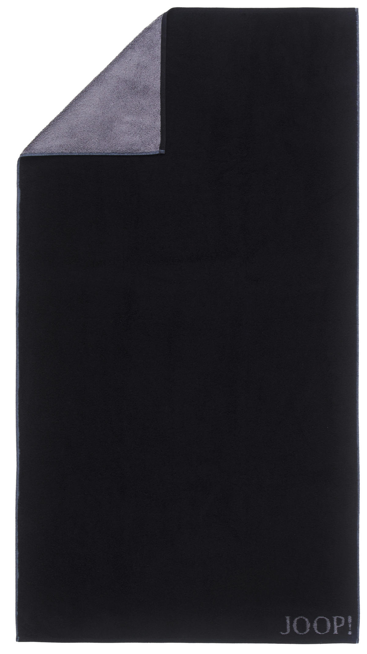 TÖRÖLKÖZŐ 80/150 cm fekete  - fekete, Design, textil (80/150cm) - Joop!
