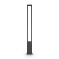 WEGELEUCHTE Outdoor 6/20/200 cm   - Graphitfarben, Trend, Metall (6/20/200cm) - MAYTONI