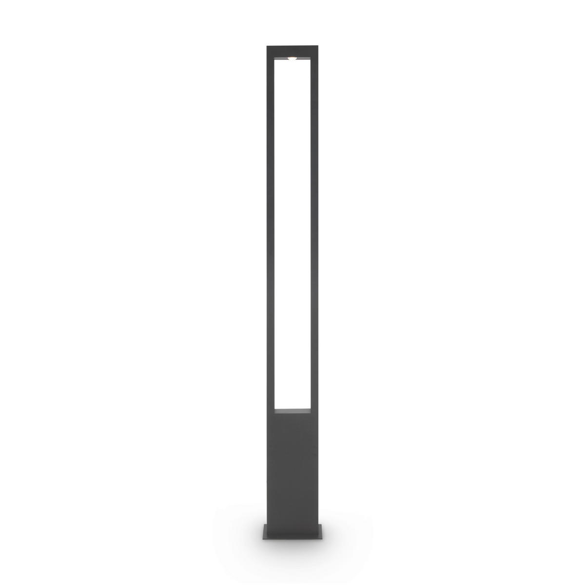WEGELEUCHTE Outdoor 6/20/200 cm   - Graphitfarben, Trend, Metall (6/20/200cm) - MAYTONI
