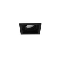 EINBAUSPOT 9,2/9,2/10,0 cm   - Schwarz, KONVENTIONELL, Metall (9,2/9,2/10,0cm) - Trio Leuchten
