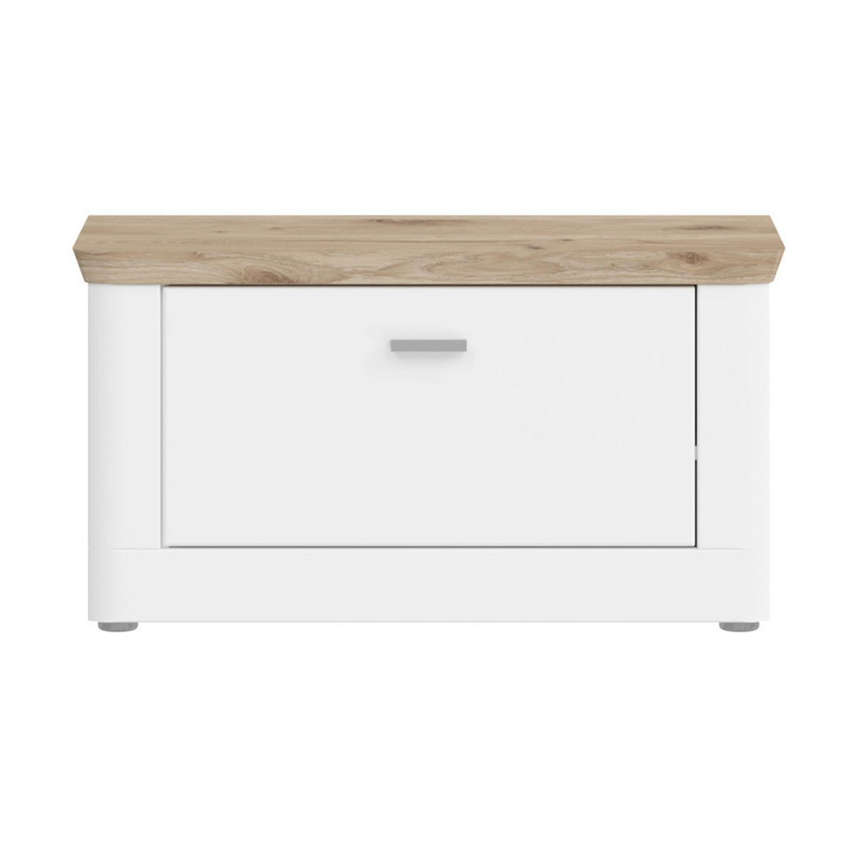GARDEROBENBANK - Weiß, LIFESTYLE, Kunststoff (79/44/37cm) - MID.YOU