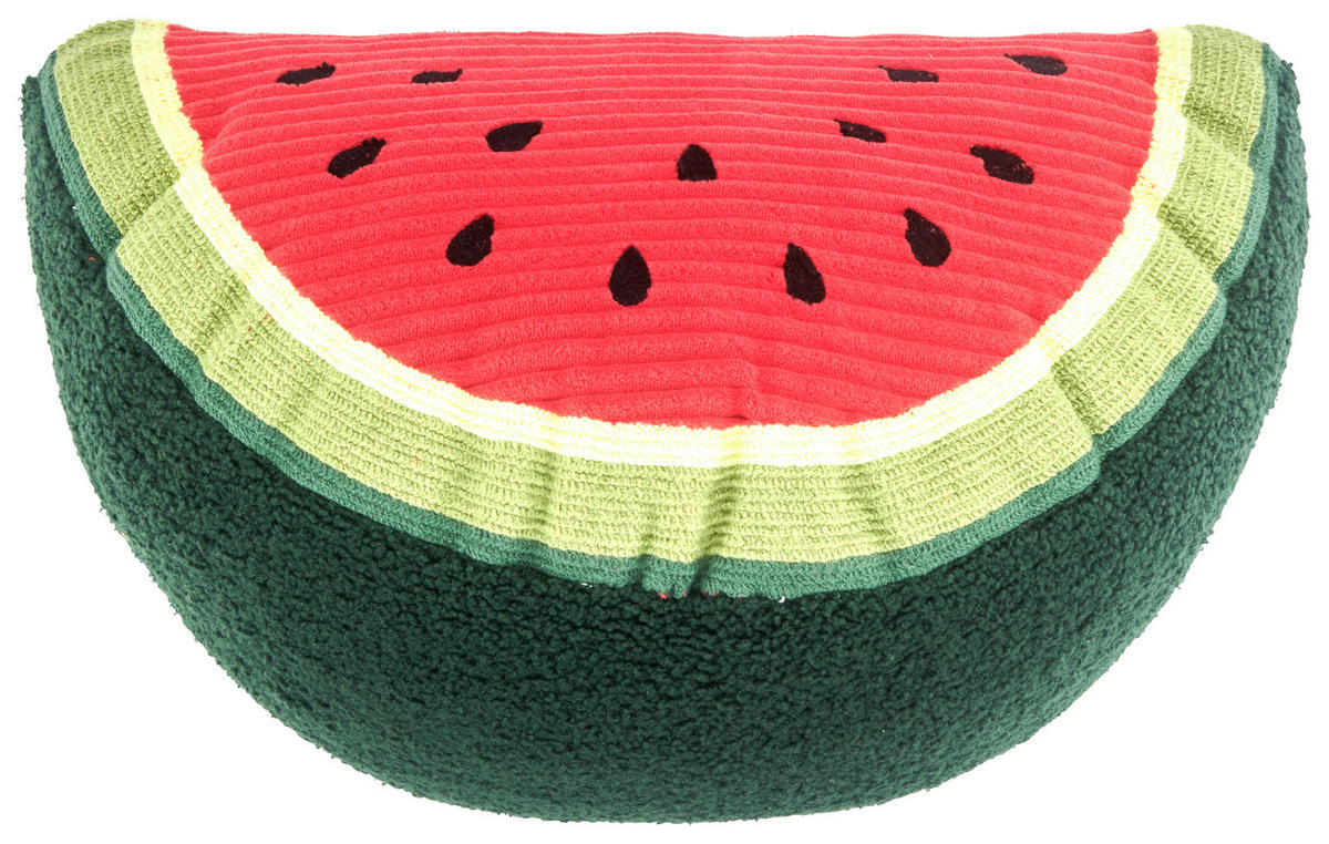 DEKORAČNÍ POLŠTÁŘ 25/45 cm - zelená/červená, textil (25/45cm) - Esposa