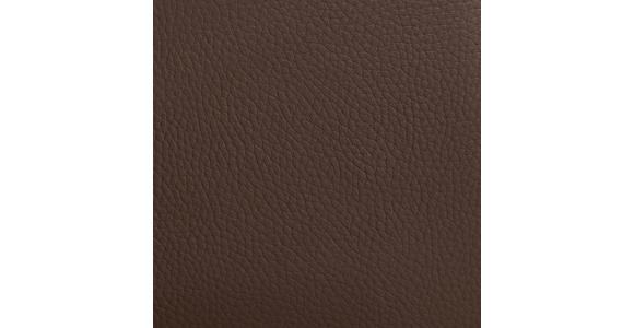 ARMLEHNSTUHL  Sitzfläche 360° drehbar, automatische Rückholfunktion Webstoff Echtleder  - Schwarz/Braun, Design, Leder/Textil (63,5/82,5/63cm) - Novel