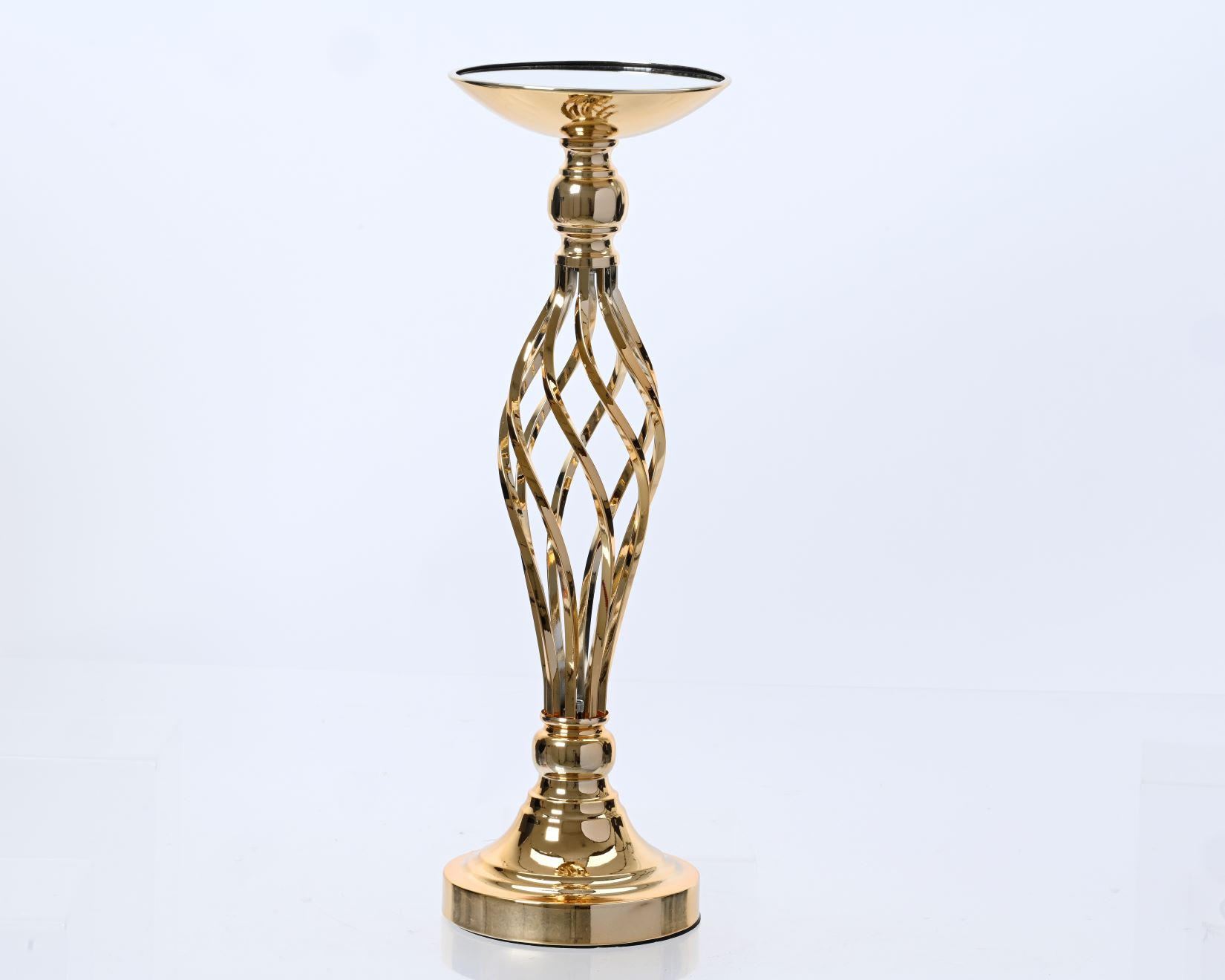 SVEČNIK - zlate barve, Design (15/46cm)