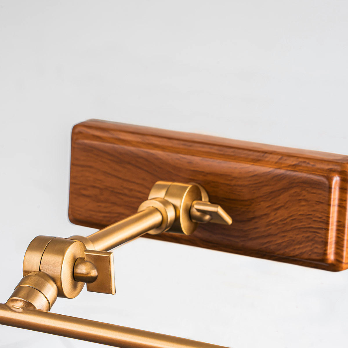 BILDERLEUCHTE - Eichefarben/Messingfarben, Konventionell, Metall (12,7/44,5/31,8cm) - Elstead Lighting
