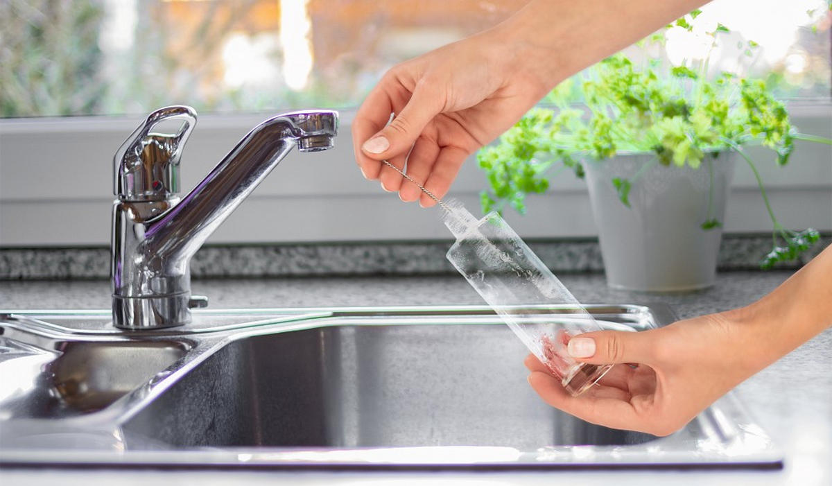 ESSIG-/ÖLFLASCHE - Edelstahlfarben/Transparent, Basics, Glas/Kunststoff (4/17,5cm) - GOURMETMAXX