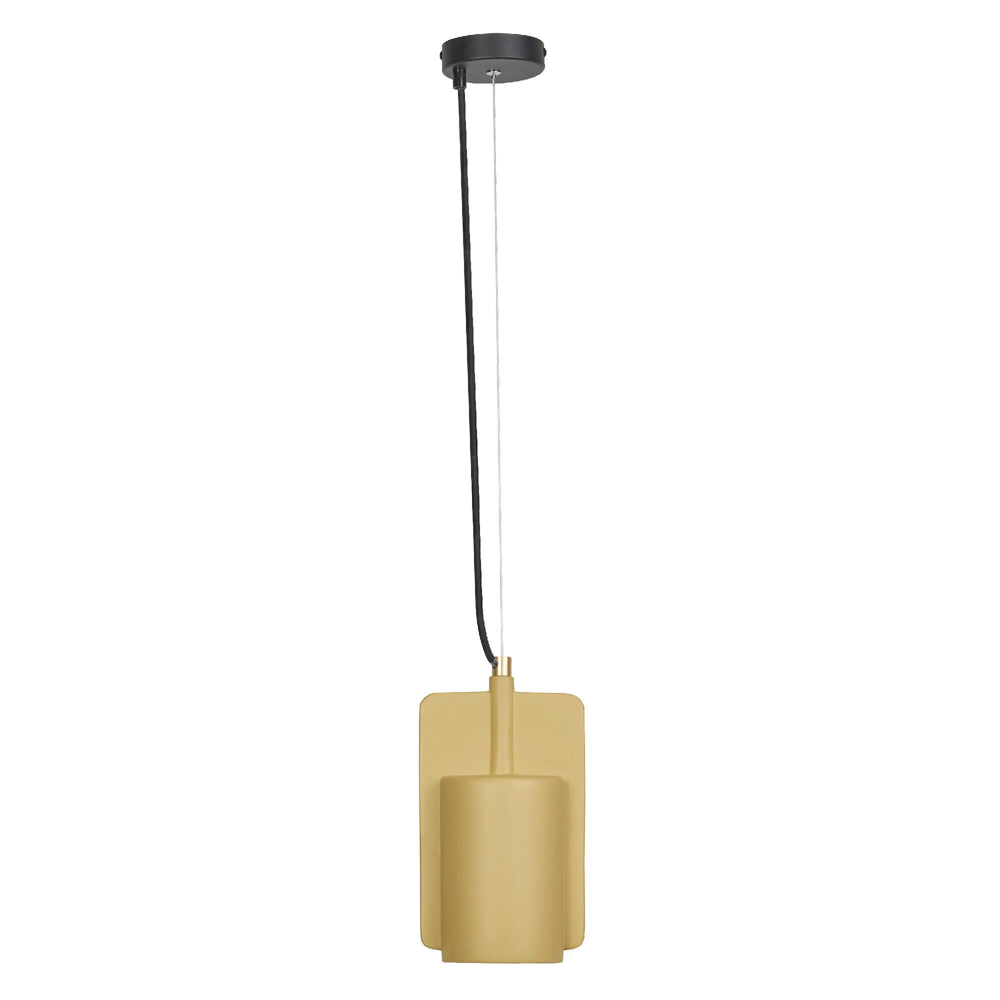 HÄNGELEUCHTE 15.5/150 cm   - Goldfarben, Basics, Stein (15.5/150cm) - Osram