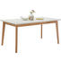 JÍDELNÍ STŮL, dub, bílá, barvy dubu - bílá/barvy dubu, Design, dřevo/kompozitní dřevo (160/90/75cm) - Hom`in JÍDELNÍ STŮL, dub, bílá, barvy dubu - bílá/barvy dubu, Design, dřevo/kompozitní dřevo (160/90/75cm) - Hom`in