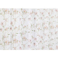 Perdea Tip Plasă  - roz deschis, Basics, textil (295cm)