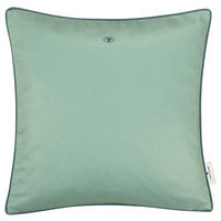 KUDDFODRAL Dove Signature 40/40 cm  - grön/salviagrön, Klassisk, textil (40/40cm) - Tom Tailor