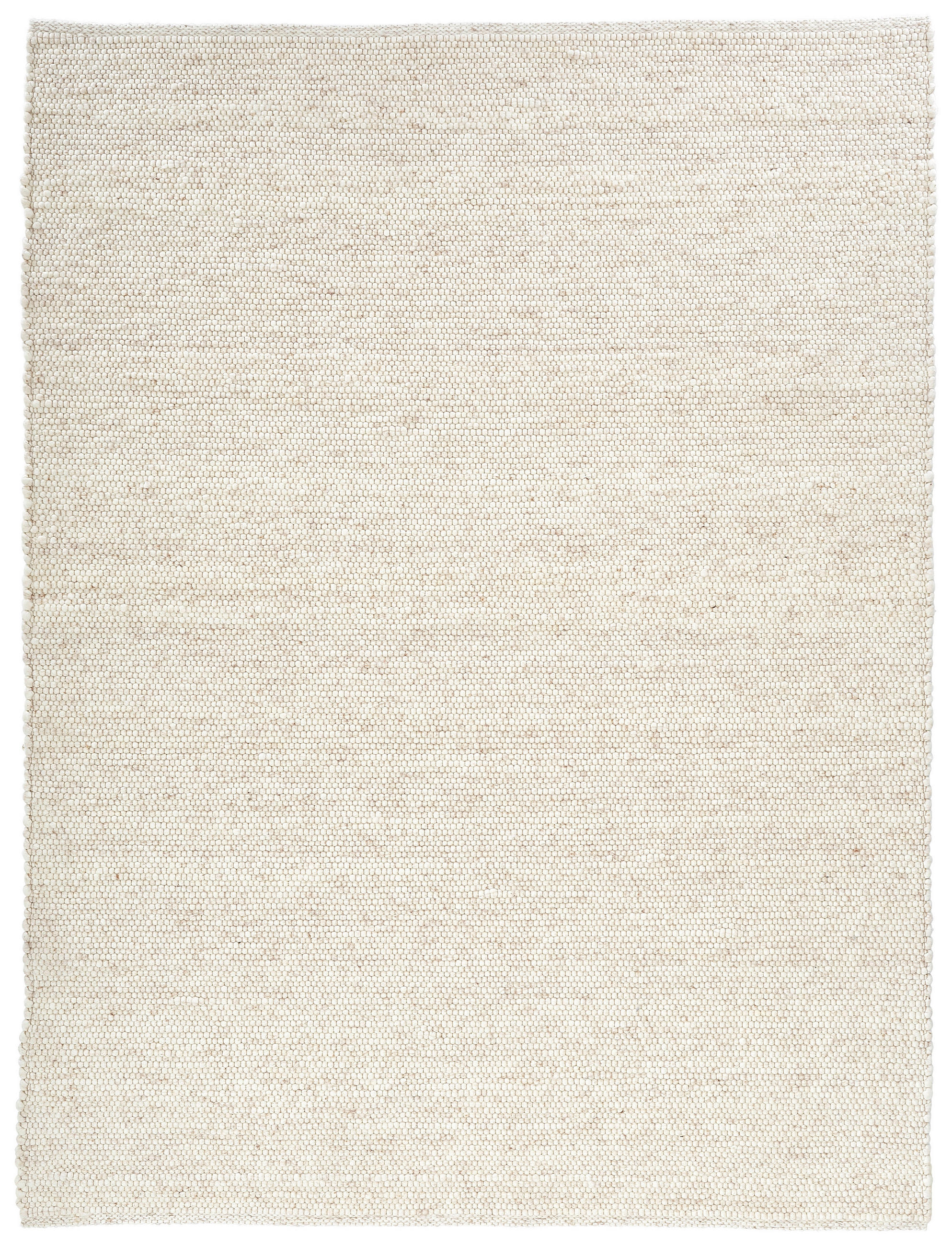 HANDWEBTEPPICH Wohnzimmer 200/290 cm Beige rechteckig  - Beige, Basics, Textil (200/290cm) - Linea Natura