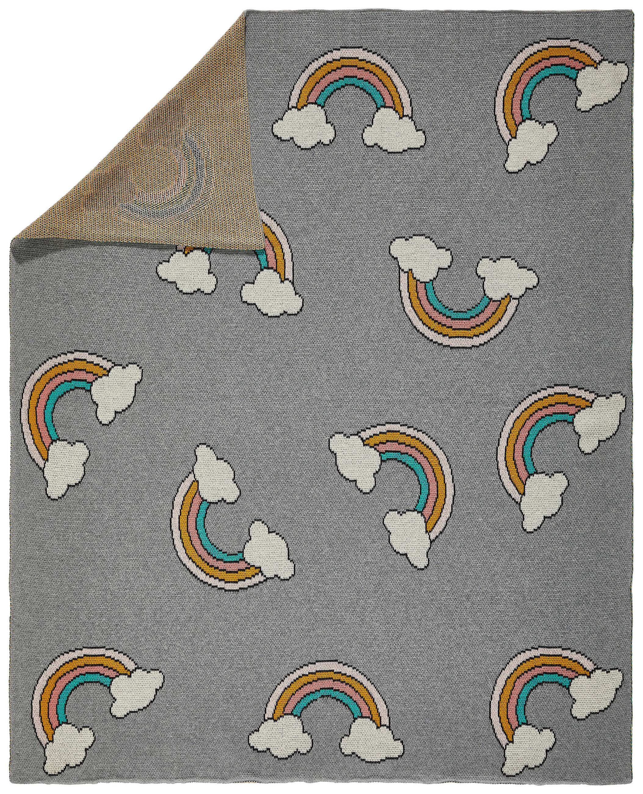 Avelia Schmusedecke Mehrfarbig 80x100 cm