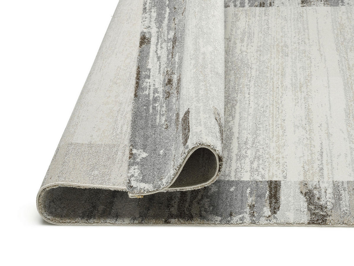 WEBTEPPICH 160/230 cm Ignis Aria Grau, Hellgrau, Dunkelgrau  - Dunkelgrau/Hellgrau, Design, Textil (160/230cm) - Novel