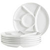 TELLERSET 6-teilig  - Weiß, Trend, Keramik (22cm) - Mäser