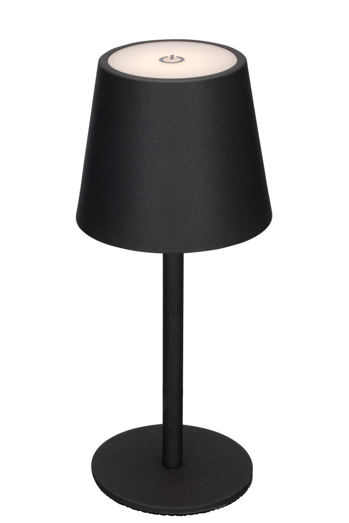 STOLNÍ LAMPA NA BATERIE 8,6/20,3 cm - černá, Basics, kov/plast (8,6/20,3cm) - Novel