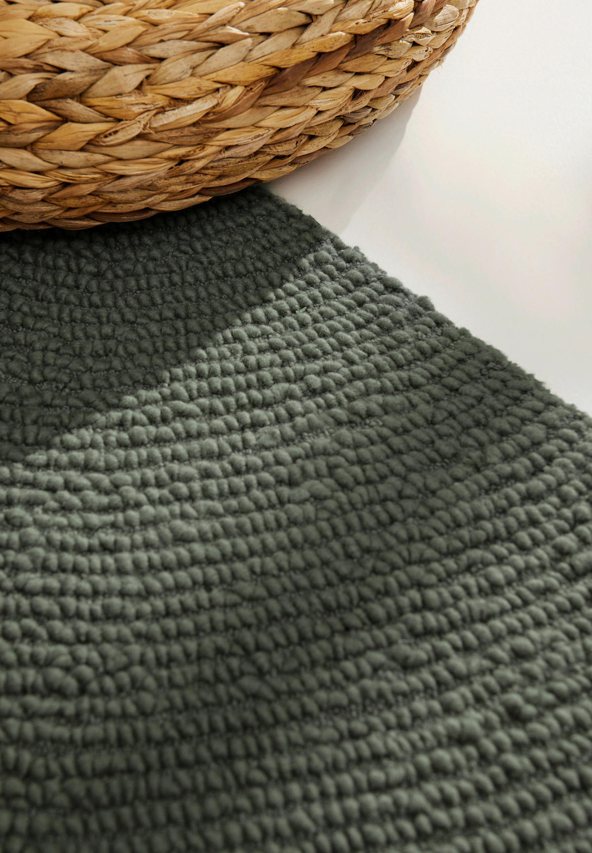 LÄUFER 80/200 cm Calmio  - Dunkelgrün, Basics, Textil (80/200cm) - Hanse Home