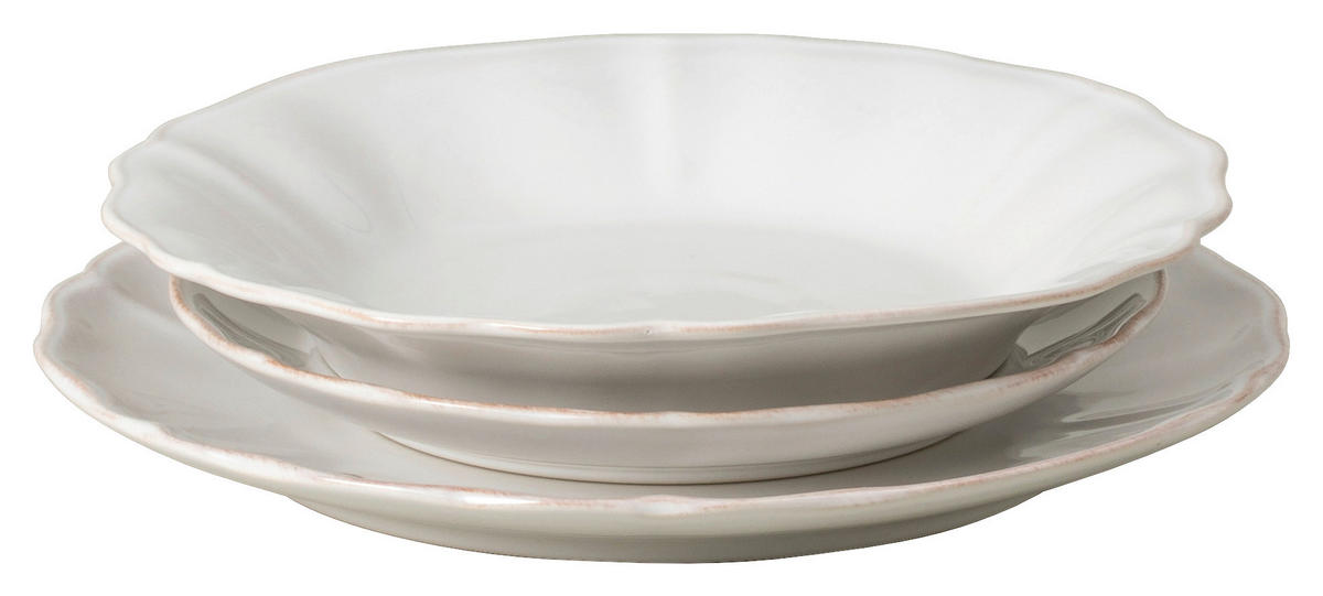 KOMBISERVICE Weiß ALENTEJO 12-teilig 4 Personen  - Weiß, Basics, Keramik - Costa Nova