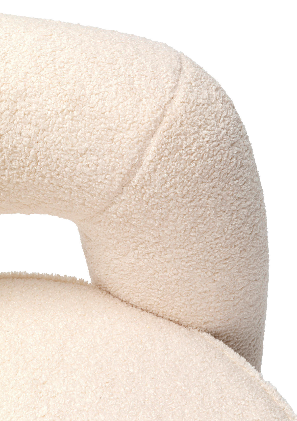 COCKTAILSESSEL - Goldfarben/Weiß, LIFESTYLE, Holzwerkstoff/Textil (83/65,5/69cm) - Kare-Design