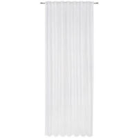 FERTIGVORHANG  halbtransparent   140/260 cm  - Weiß, Trend, Textil (140/260cm) - Dieter Knoll