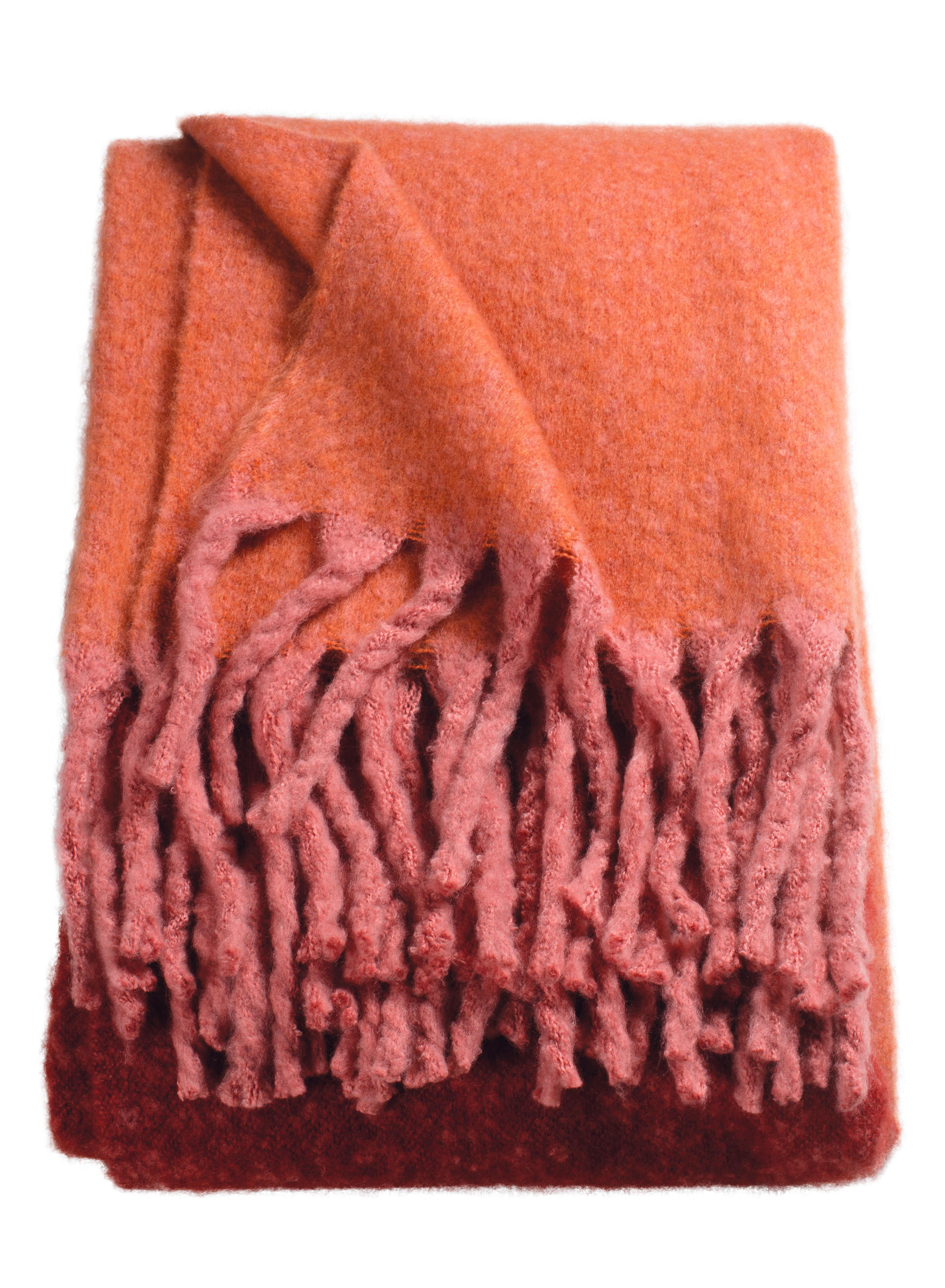 Esprit PLÉD, polyester, 130/170 cm - oranžová, hrdzavá