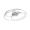 LED-DECKENLEUCHTE 50 W     - Nickelfarben, Design, Metall (80/14/65cm) - Trio Leuchten