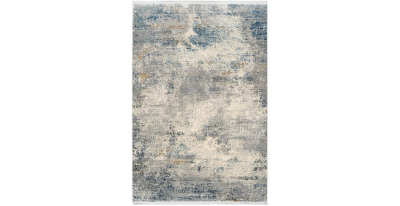 WEBTEPPICH 240/340 cm DIETER KNOLL  - Blau/Grau, Basics, Textil (240/340cm) - Dieter Knoll