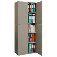 AKTENSCHRANK 70/182/37 cm  - Grau, Konventionell, Holzwerkstoff (70/182/37cm) - MID.YOU