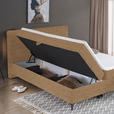 BOXBETT 160/200 cm  in Cognac  - Cognac/Schwarz, Design, Holz/Holzwerkstoff (160/200cm) - Xora