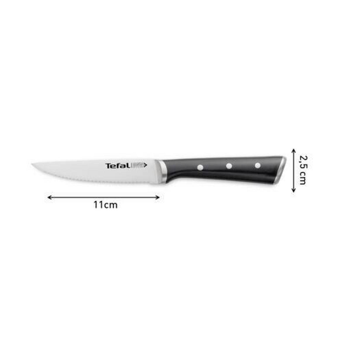 STEAKVÁGÓ KÉSKÉSZLET - világosszürke/fekete, Basics, műanyag/fém (3cm) - Tefal