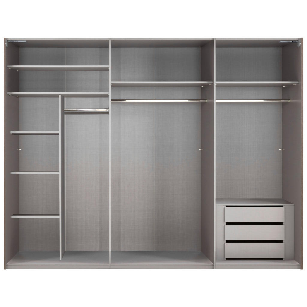 Thumbnail - Boxxx Schwebetürenschrank, Weiß, Metall, 3 Fächer, 300x216x65 cm, BQ - Bündnis für Qualität, Made in Germany, DIN EN ISO...
