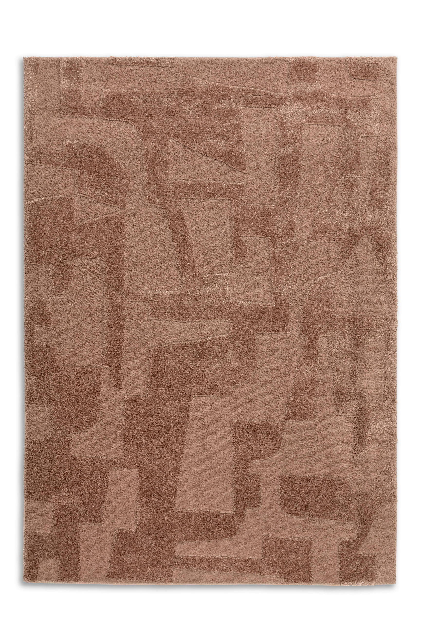 WEBTEPPICH 140/200 cm Blaze Braun  - Braun, Design, Textil (140/200cm) - Schöner Wohnen