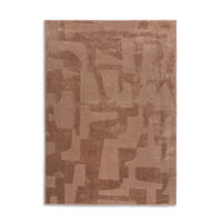 WEBTEPPICH 140/200 cm Blaze Braun  - Braun, Design, Textil (140/200cm) - Schöner Wohnen
