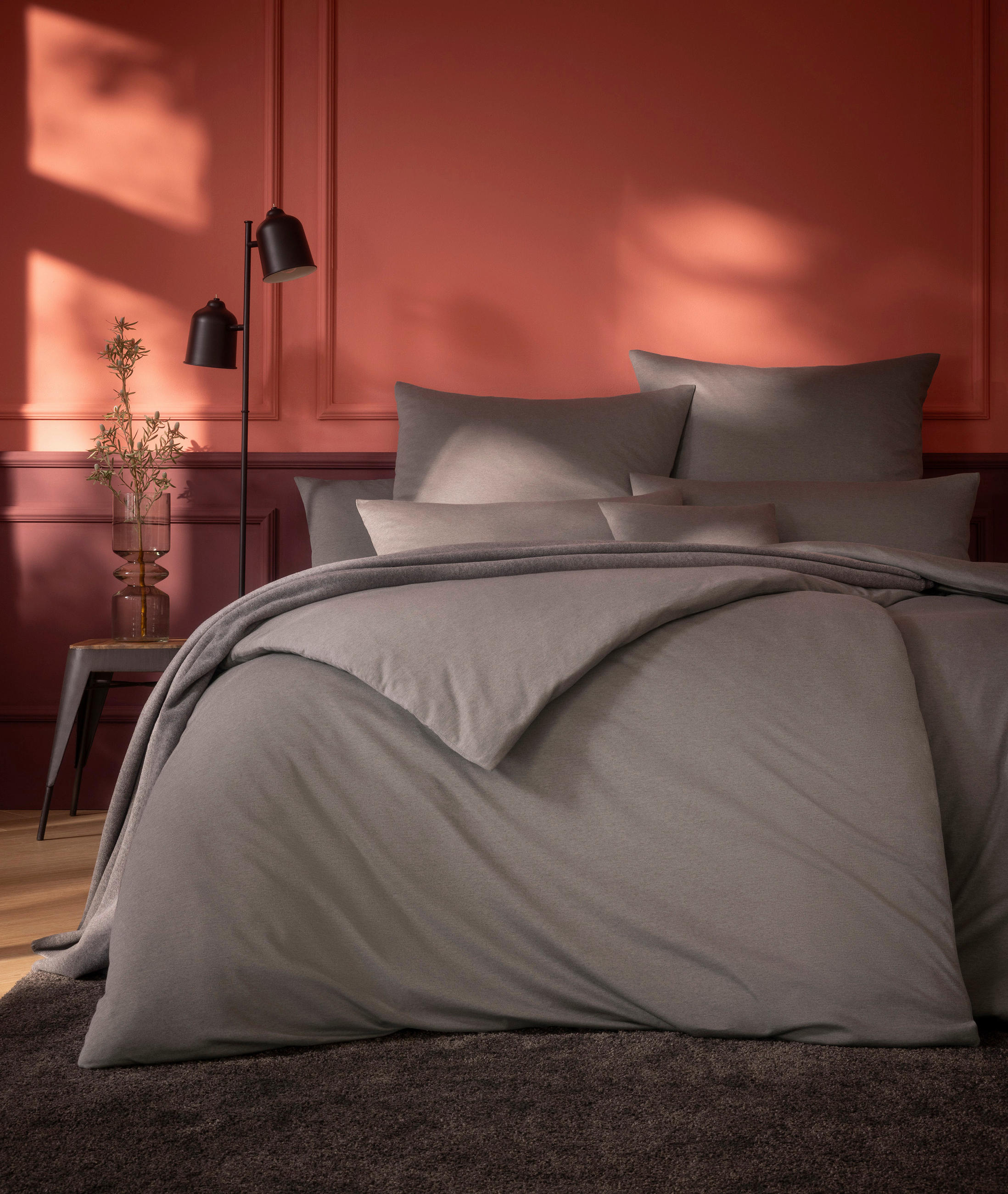 BETTWÄSCHE Atelier Interlock-Jersey  - Taupe, Design, Textil (200cm) - Estella