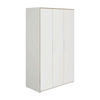 BABYKLEIDERSCHRANK Lieven Eichefarben, Weiß  - Eichefarben/Weiß, Basics, Holzwerkstoff (125,9/203,6/54,8cm) - Paidi