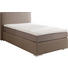 BOXSPRINGBETT 120/200 cm in Schlammfarben - Schlammfarben/Alufarben, KONVENTIONELL, Kunststoff/Textil (120/200cm) - Esposa BOXSPRINGBETT 120/200 cm in Schlammfarben - Schlammfarben/Alufarben, KONVENTIONELL, Kunststoff/Textil (120/200cm) - Esposa