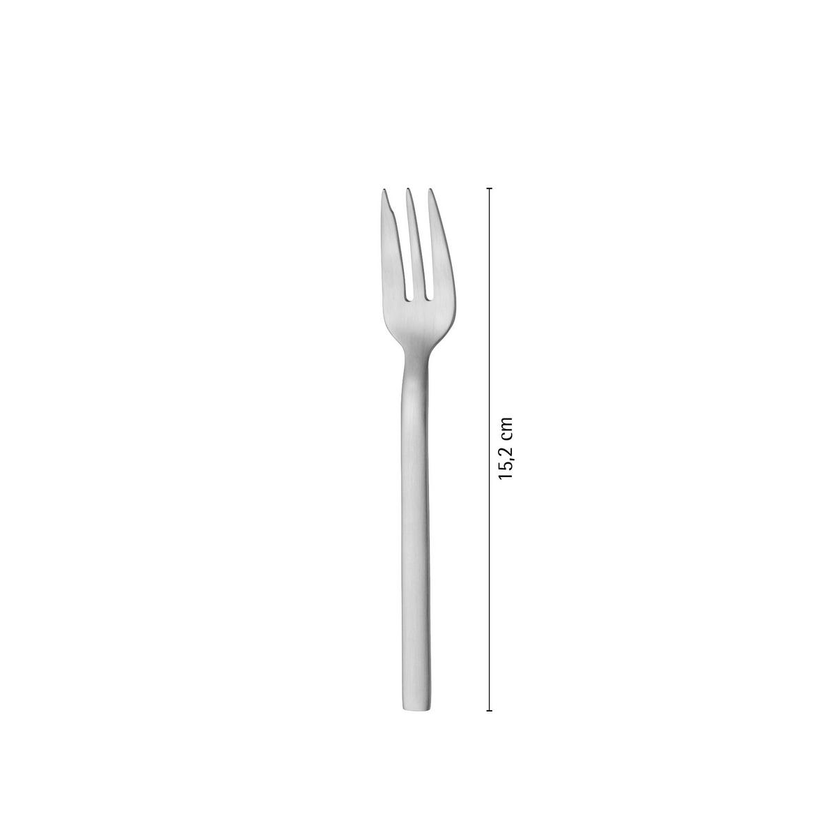 KUCHENGABEL - Edelstahlfarben, Basics, Metall (15,2/2,2/1,7cm) - WMF