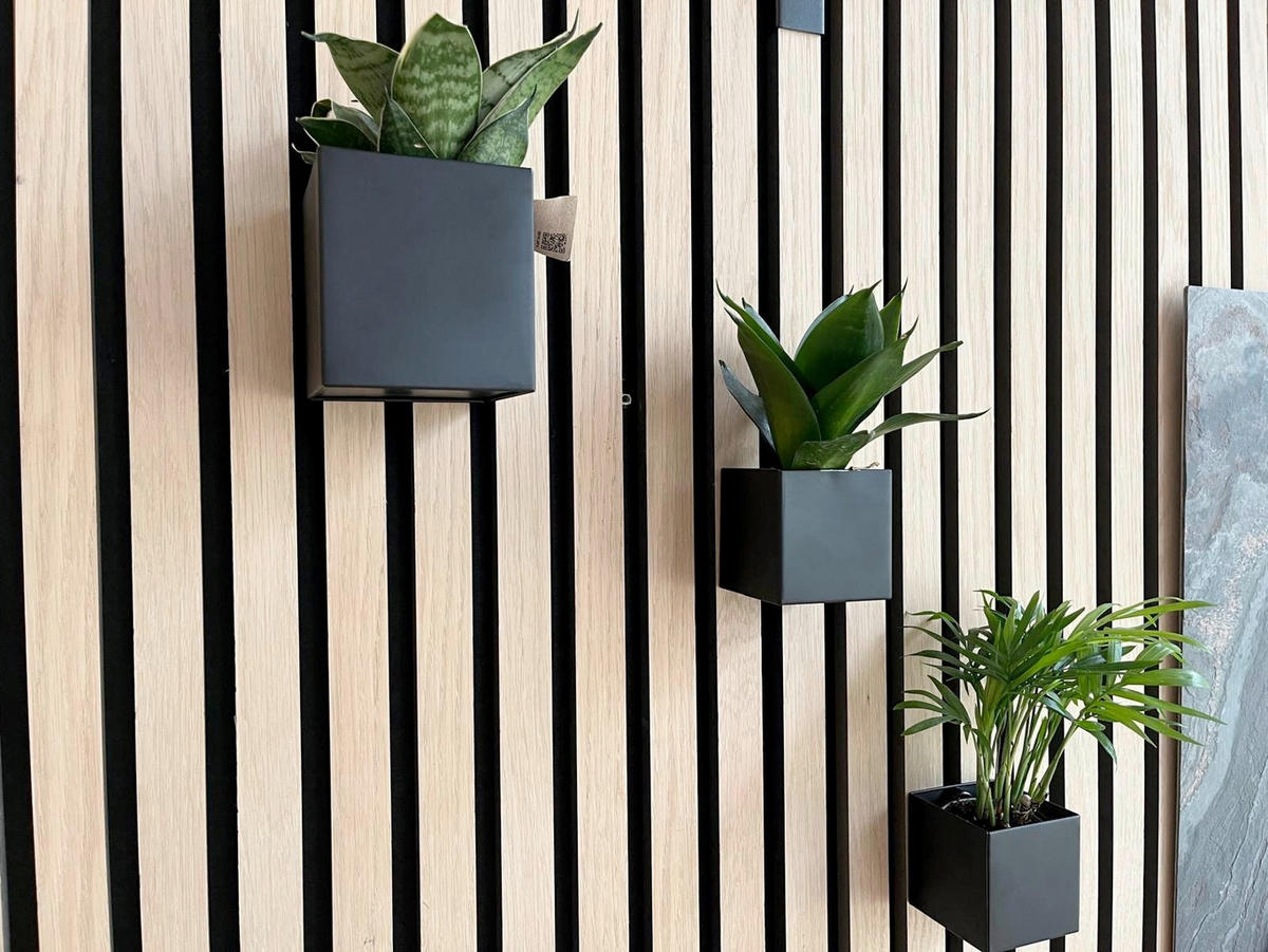 AKUSTIKPANEEL  - Schwarz, Basics, Metall (6,5/6,5/6,5cm)