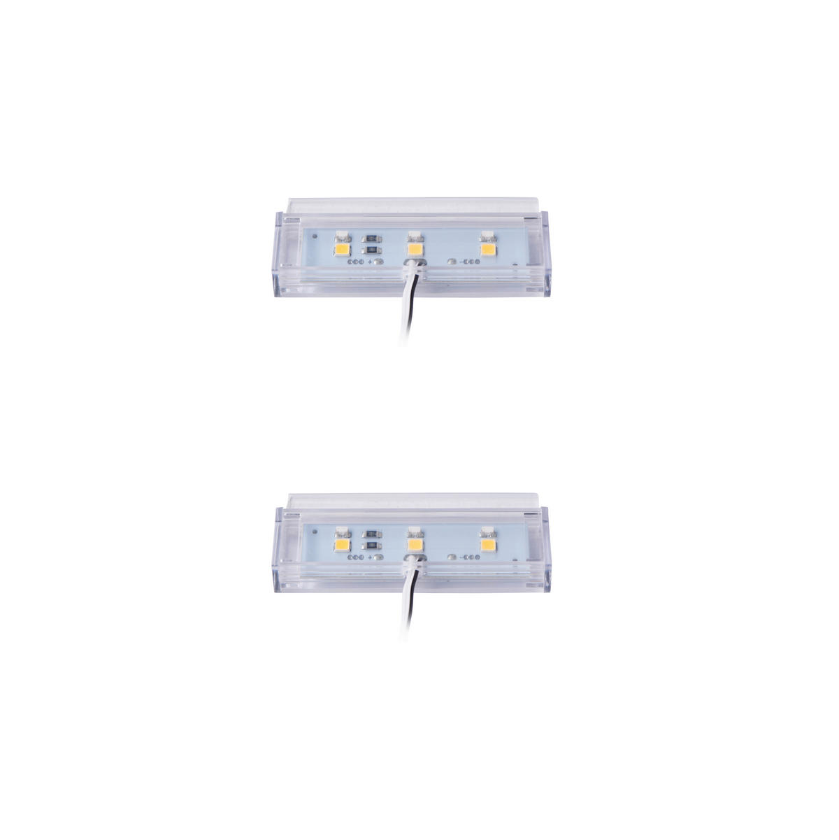 EINLEGEBODENBELEUCHTUNG LED-Leuchtmittel  - Weiß, Design, Kunststoff (6/1/2cm) - MID.YOU