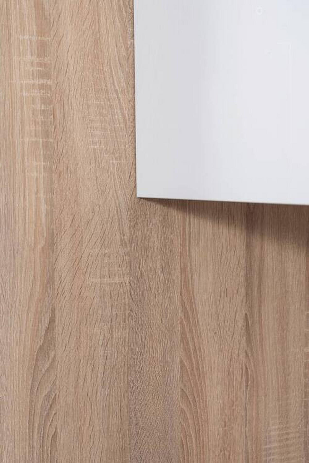 MODULKÖK 380 cm   i ekfärgad, vit högglans  - vit/vit högglans, Basics, trämaterial (380cm) - Respekta