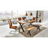 ESSTISCH Wildeiche massiv rechteckig Eichefarben - Eichefarben/Schwarz, LIFESTYLE, Holz/Metall (180/100/75cm) - Carryhome ESSTISCH Wildeiche massiv rechteckig Eichefarben - Eichefarben/Schwarz, LIFESTYLE, Holz/Metall (180/100/75cm) - Carryhome