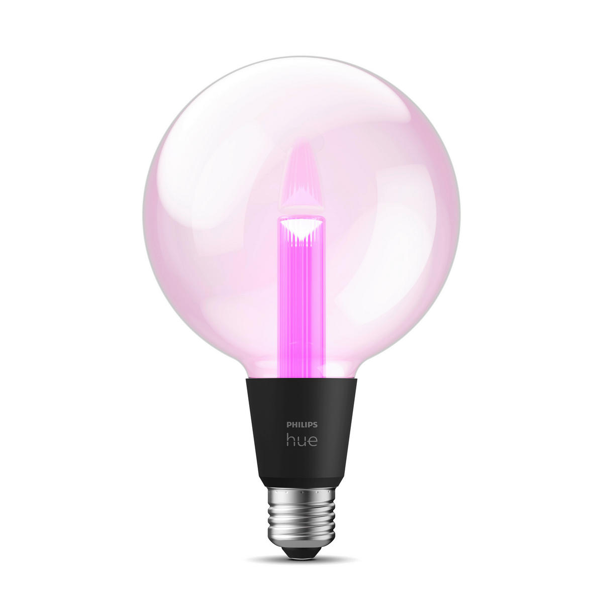 LED-LEUCHTMITTEL   E27 6,8 W  - Schwarz, Basics, Glas (12,5/19,7/12,5cm) - Philips HUE